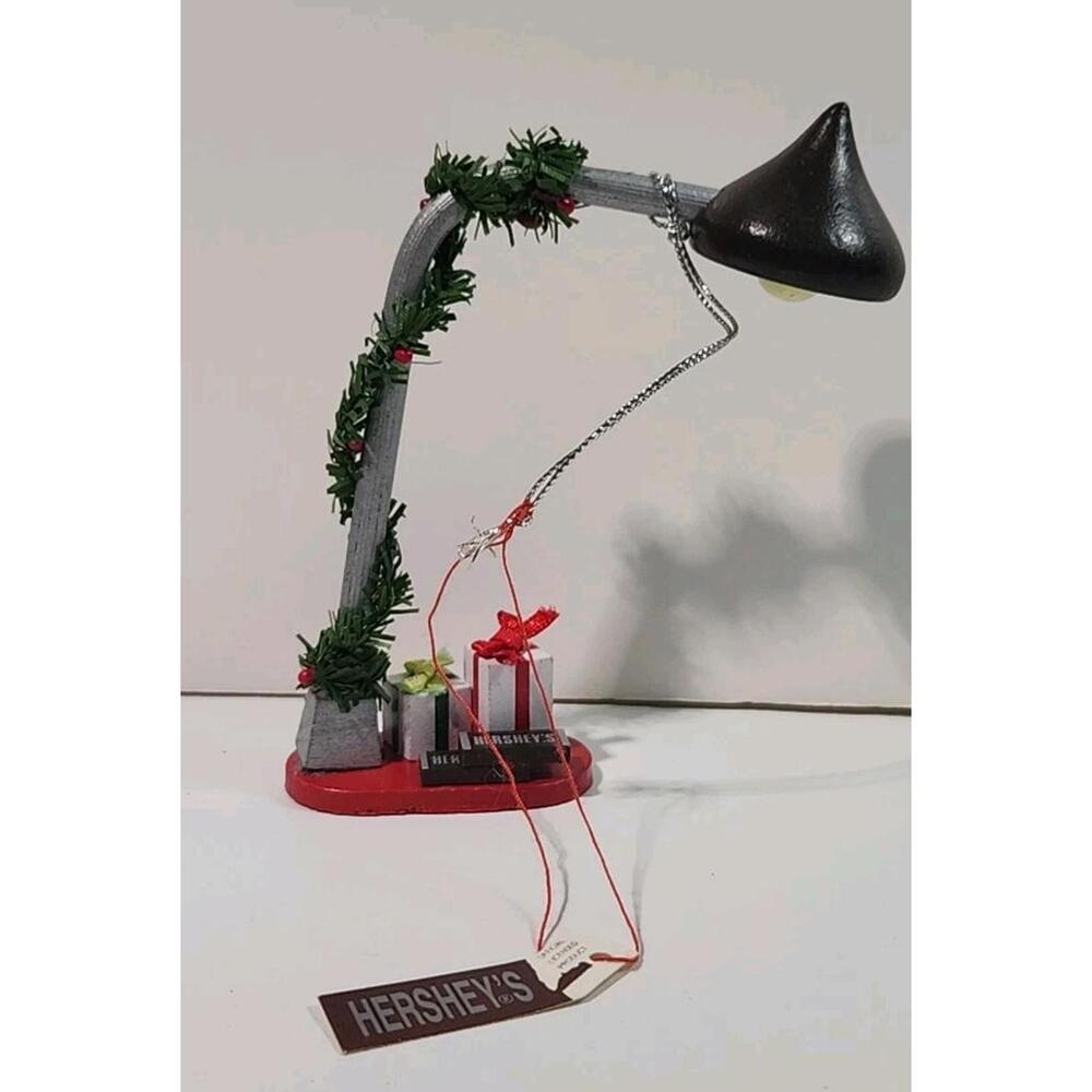 Kurt Adler Hershey's Chocolate World Christmas streetlight ornament from 1993.